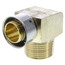 1-1/4" PEX Press x 1-1/4" Male 90° Elbow w/ Attached Sleeve (Lead Free)