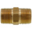 1/2" MIP Barstock Hex Brass Nipple (Lead Free)