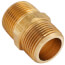 3/4" MIP Barstock Hex Brass Nipple (Lead Free)