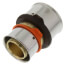 1" x 1-1/4" PEX Press Coupling w/ Attached Sleeve (Zero Lead Bronze)