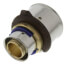 3/4" x 1-1/4" PEX Press Coupling w/ Attached Sleeve (Zero Lead Bronze)