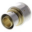 1" x 1-1/2" PEX Press Coupling w/ Attached Sleeve (Zero Lead Bronze)