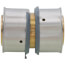 1-1/2" PEX Press Coupling w/ Attached Sleeve (Zero Lead Bronze)