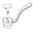 Chrome Lever Handle Kit, 1 Handle Kitchen, 4", 93380