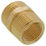 3/4" Male Hose x 3/4" MIP OD (1/2" FIP ID) Brass Garden Hose Adapter
