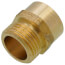 LFA-669 PBGH4, 3/4" x 3/4" Garden Hose Adapter (Brass Male Hose to Female Pipe Thread Adaptor)