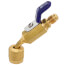 1/4" Compact Ball Valve, 45°  (Pack of 3)