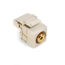 RCA 110-termination Quickport, Connector (Yellow) Barrel (Ivory) Housing