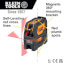 Self-Leveling Red Cross-Line Laser Level & Red Plumb Spot