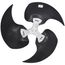 25.5" 3-Blade CCW Fan w/ 1/2" Bore (20°), 93M97