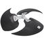 25.5" 3-Blade CCW Fan w/ 1/2" Bore (20°), 93M97
