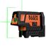 Compact Green Cross-Line Laster Level w/ Plumb Spot
