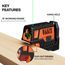 Compact Green Cross-Line Laster Level w/ Plumb Spot