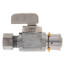 1/2" PEX Press Straight Stop Valve (Lead Free)