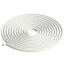 High Temperature Rope Gasket for Boiler & Furnace (3/4" Diameter x 25ft) 1000F -White, 9405