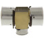 1-1/4" x 1-1/4" x 3/4" PEX Press Reducing Tee w/ Attached Sleeve (Zero Lead Bronze)