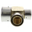 1-1/4" x 1" x 1" PEX Press Reducing Tee w/ Attached Sleeve (Zero Lead Bronze)