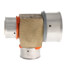 1-1/2" x 1" x 1" PEX Press Reducing Tee w/ Attached Sleeve (Zero Lead Bronze)