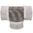 2" PEX Press Tee w/ Sleeve (Lead Free)