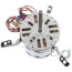 5-5/8" 3-Speed Fleximount Fan/Blower Motor (277V, 1075 RPM, 1/6 HP)