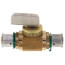 3/8" x 3/8" PEX Press Ball Valve (Lead Free)