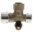 1" x 3/4" PEX Press x 1/2" FNPT Horizontal Fire Sprinkler Tee w/ Sleeve (Lead Free)