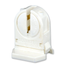 Mini Base, T5 Bi-pin, Fluorescent Lampholder, Low Profile, Snap-in Or Slide-on Lamp-lock (White)