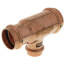 1-1/4" x 1" x 3/4" ProPress Copper Tee