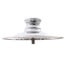 Universal NuFit Push Pull Bathtub Stopper with Grid Strainer, Innovator Overflow Faceplate, w/ all 3 pins (Chrome Plated)