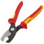 8" Insulated Cable Shears w/ Twin Cutting Edges