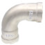 2" MegaPress 304 Stainless Steel 90-Degree Elbow