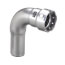 2" MegaPress 304 FKM Stainless Steel 90-Degree Street Elbow