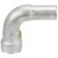 1/2" MegaPress 304 FKM Stainless Steel 90-Degree Street Elbow