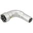 1/2" MegaPress 304 FKM Stainless Steel 90-Degree Street Elbow