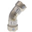 1/2" MegaPress 304 FKM Stainless Steel 45-Degree Elbow