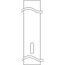 3" x 84" Direct Burial Post (Architectural Bronze)