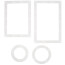 Replacement Gasket Kit for Miller & Nordyne Mobile Home, CMF, MOC, MGC, 301205000, 660604, 688982, 689032, 9510