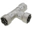 2" MegaPress 304 FKM Stainless Steel Tee
