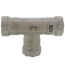 1" MegaPress 304 FKM Stainless Steel Tee