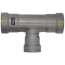1" x 1" x 3/4" MegaPress 304 FKM Stainless Steel Tee