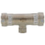 1" x 1" x 1/2" Press x Female MegaPress 304 FKM Stainless Steel Tee (P x P x F)