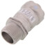1" MegaPress 304 FKM Stainless Steel Male Adapter (Press x Male)