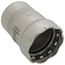 1" MegaPress 304 FKM Stainless Steel Cap