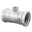 3" x 3" x 3/4" Press x Female MegaPress XL FKM 304 Stainless Steel Tee (P x P x F)