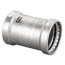 3" MegaPress XL FKM 304 Stainless Steel Coupling without Stop