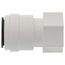 Quick-Connect Female Swivel Adapter, 3/4" CTS x 3/4" NPS