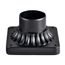 5.75" x 3.5" Pedestal Mount (Black)