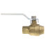 1/2" Sweat Forged Full Port Brass Ball Valve w/ Stop and Waste (Lead Free)