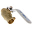 3/4" Sweat Full Port Stop & Waste Ball Valve (Lead Free)