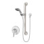 Hand Shower Trim w/ Temptrol Pressure Balancing Tub/Shower Valve w/ 1.5 gpm (5.7 L/min) Flow Restrictor, Integral Service Stops